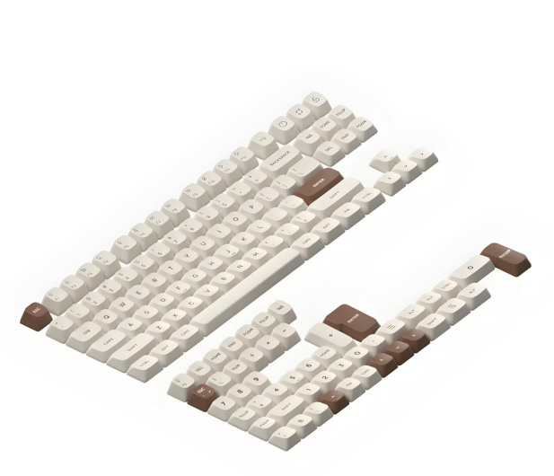 NuPhy Gem mSA Double-shot PBT Keycaps Cosmic Mocha - 1266784 - zdjęcie